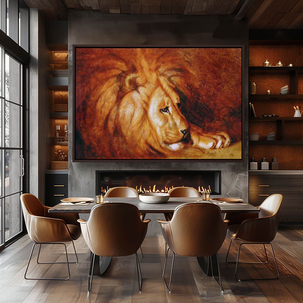 Lion at Rest - Image 3