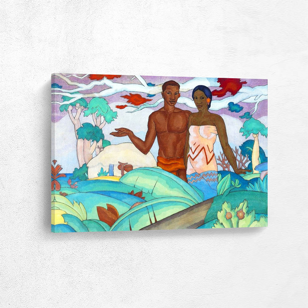 Hawaiian Boy and Girl