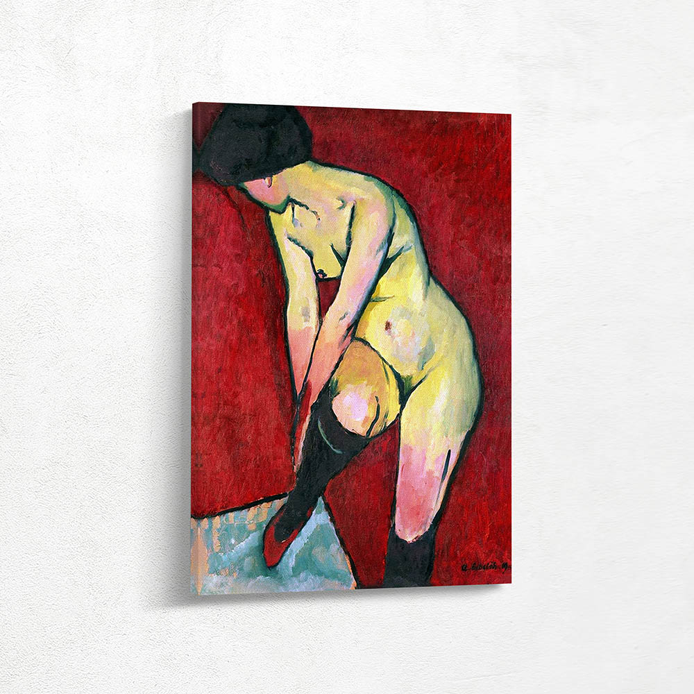 Nude with a Garter Belt