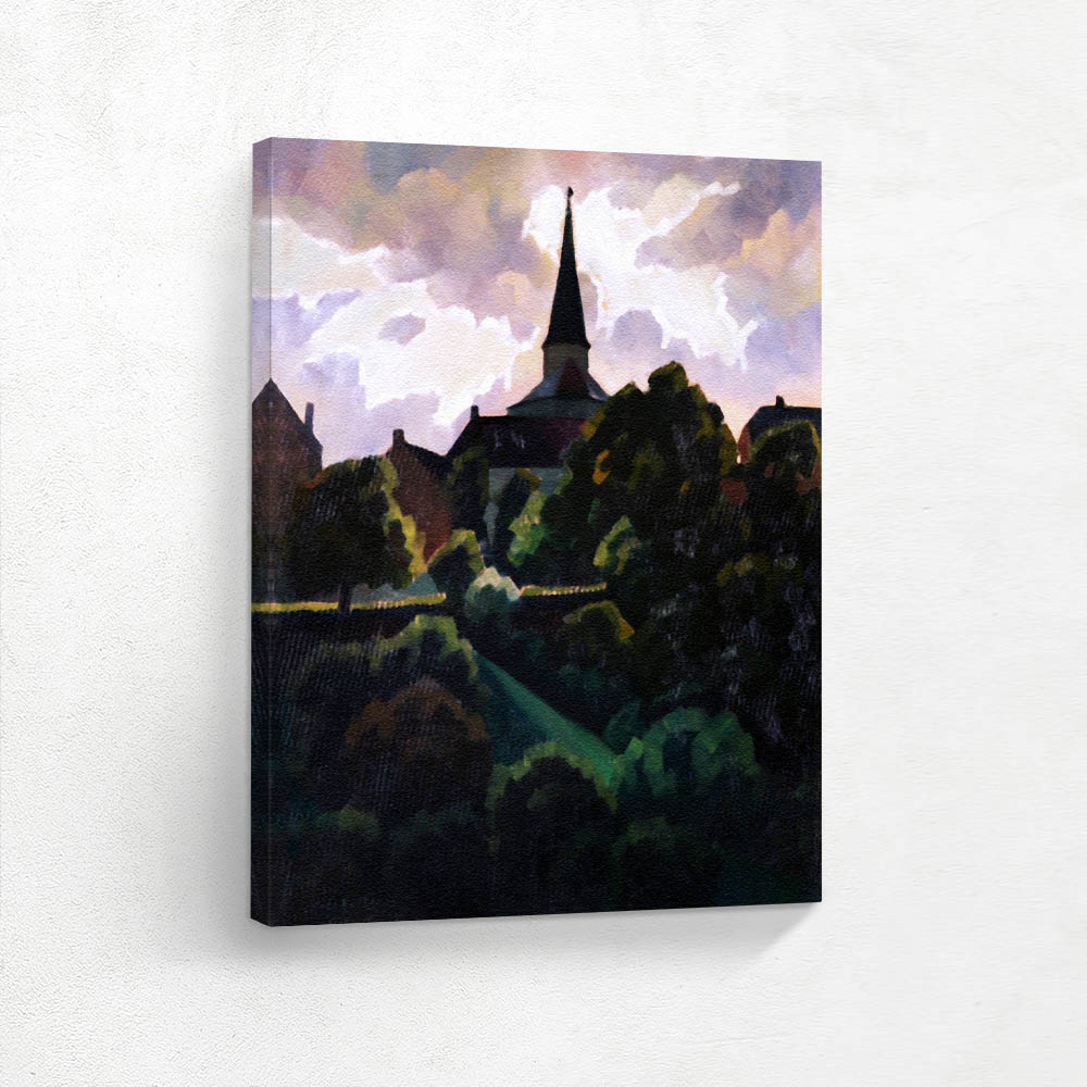 After the Thunderstorm The Church in Manderscheid