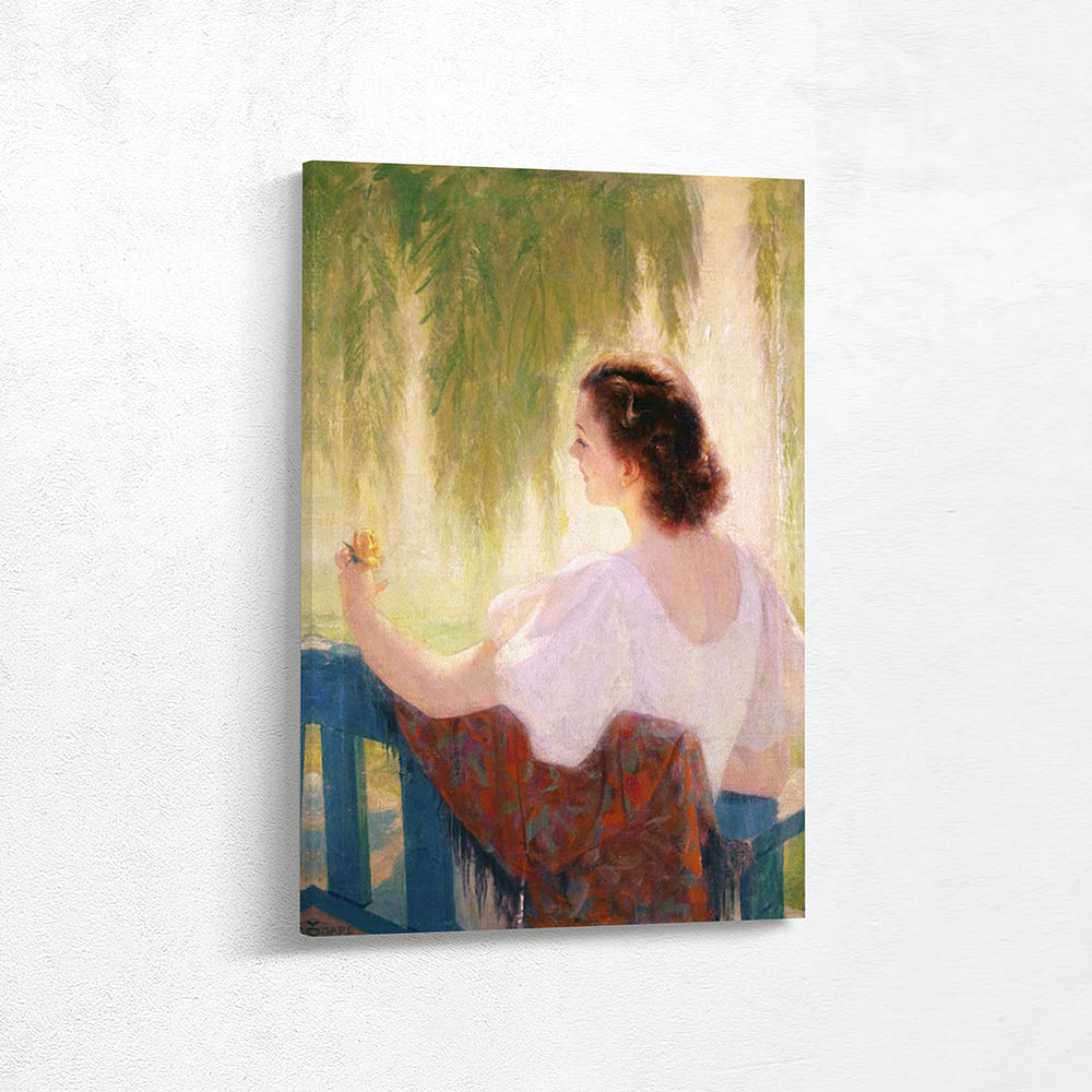 Lady with a Flower