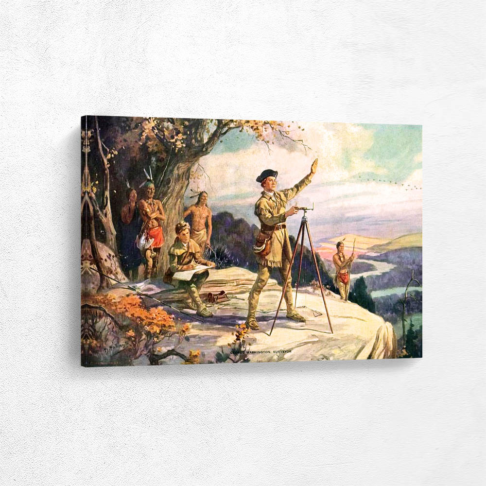 George Washington as a Young Serveyor