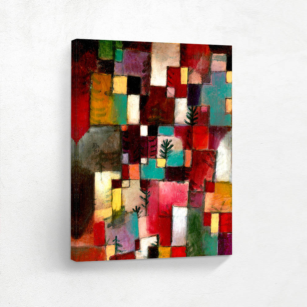 Red green and VioletYellow Rhythms