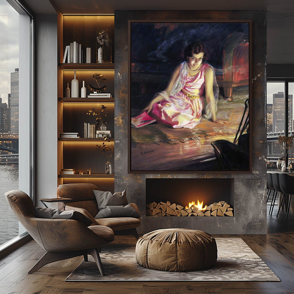 In Front of the Fire - Image 3