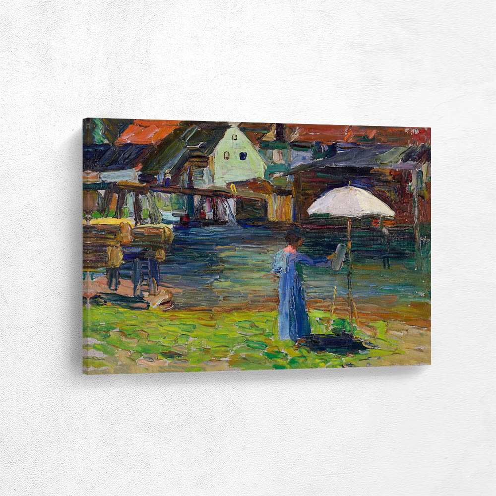 Kallmünz – Gabriele Münter Painting I
