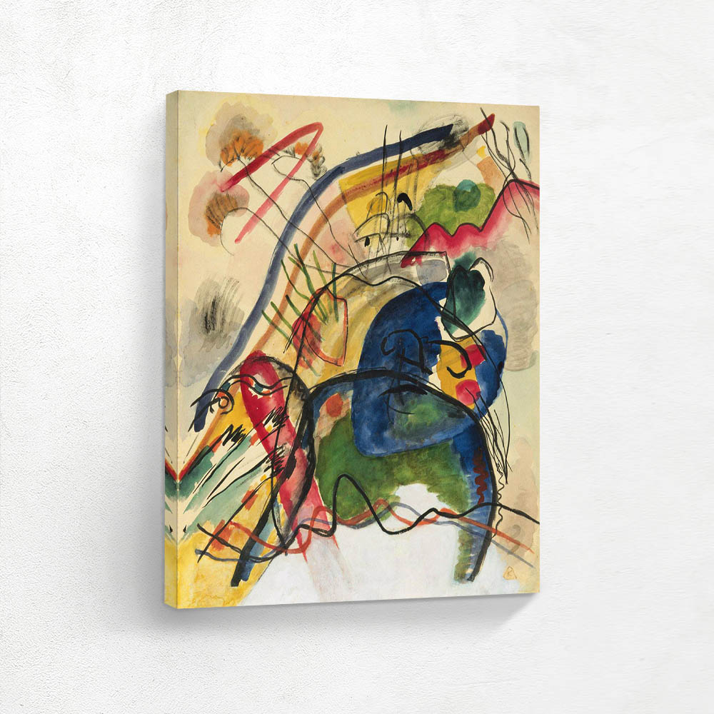Study for “painting with White Border