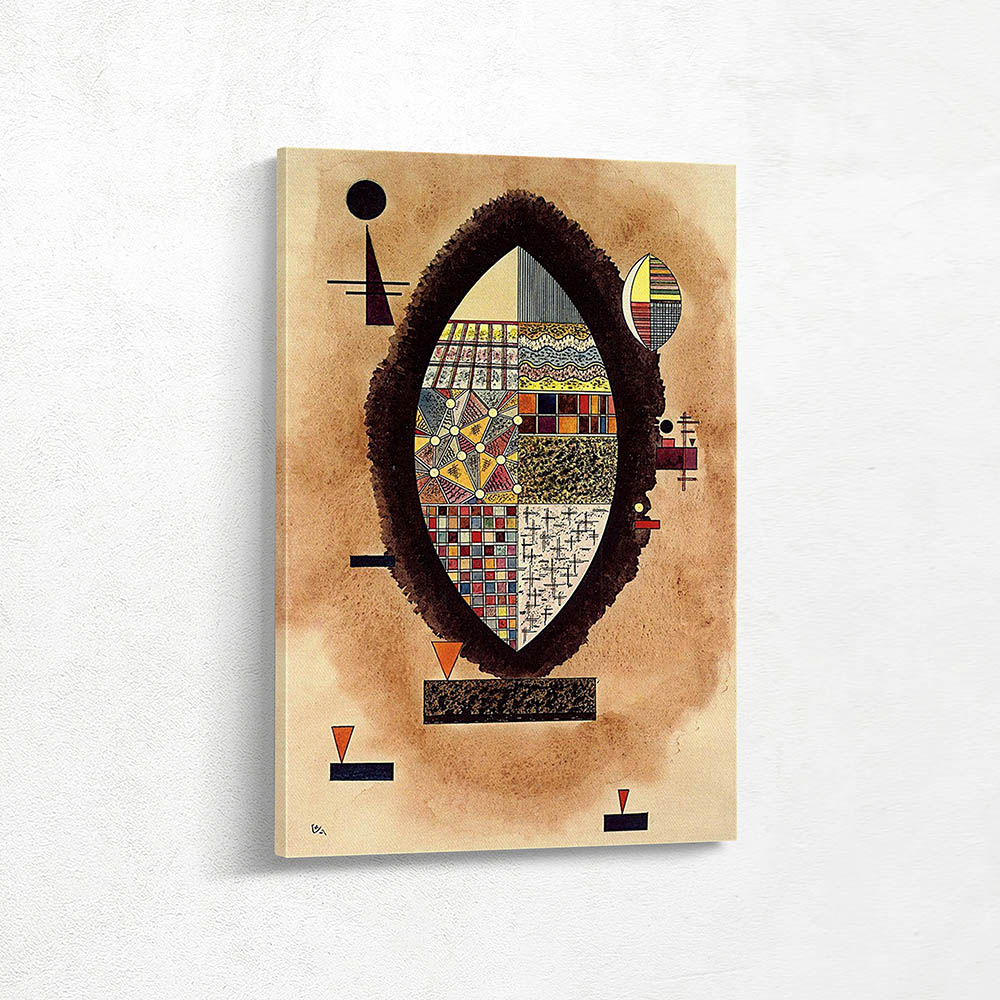 Brown around Colorful