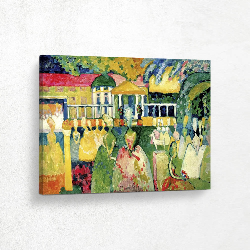 Ladies in crinolines