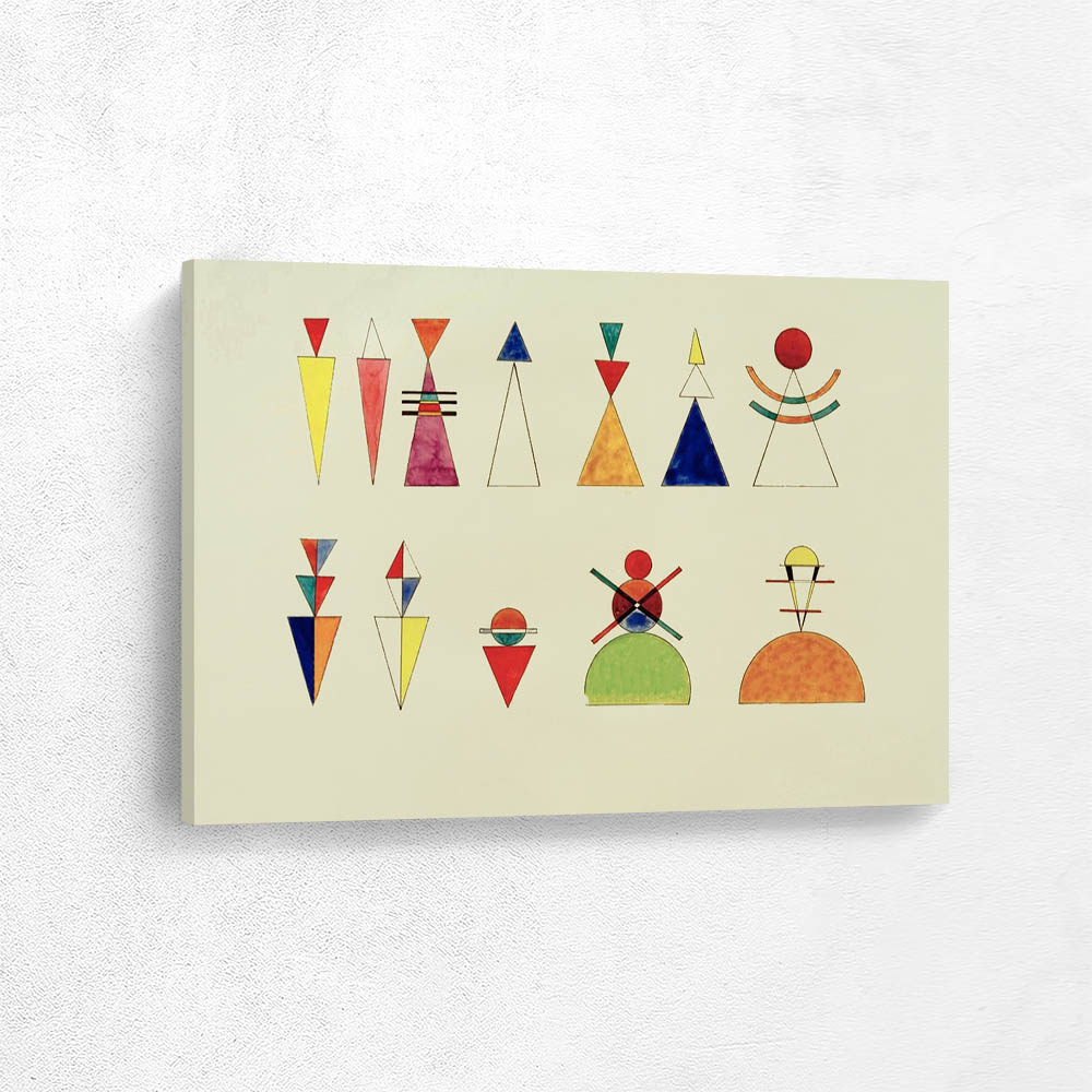 Pictures of an exhibition, figurines for picture XVI