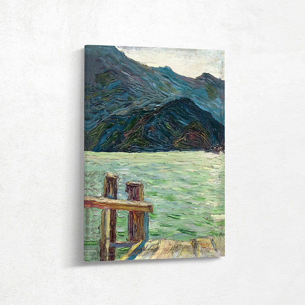 Kochelsee over the bay