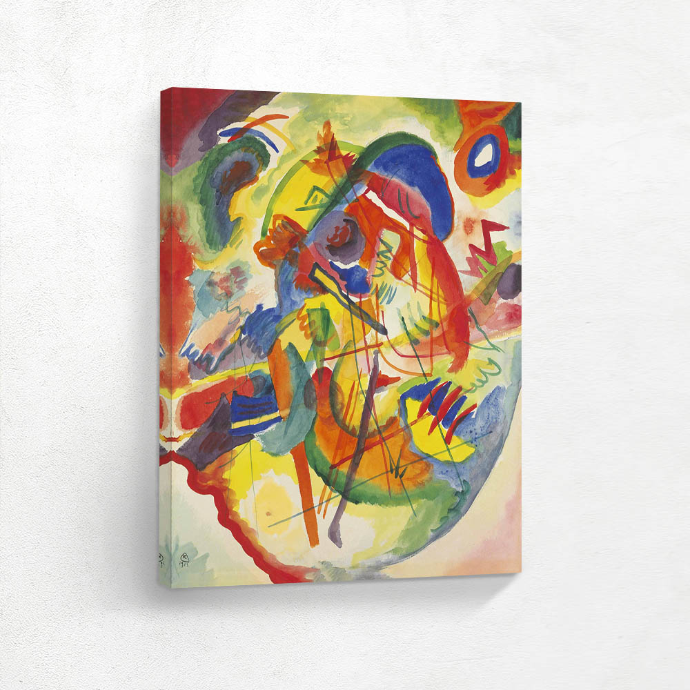 Draft for Improvisation with red-blue ring