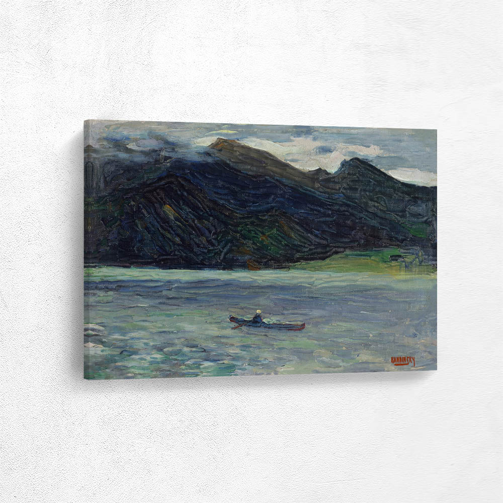Kochel – lake with boat