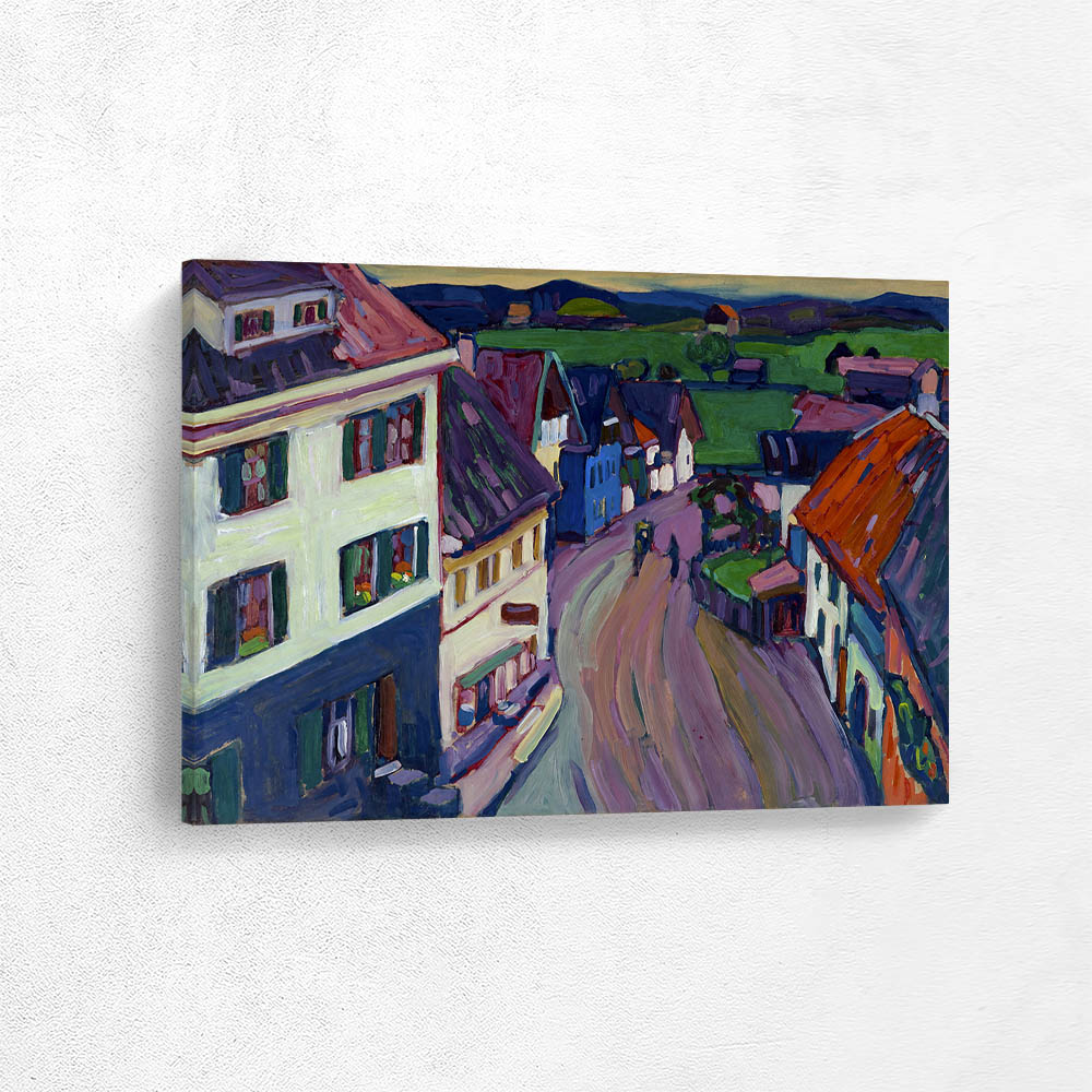 Murnau – View from the window of the Griesbräu