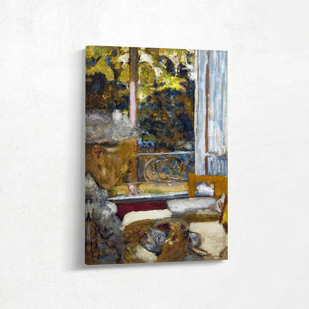 Madame Vuillard at breakfast at La Toquade
