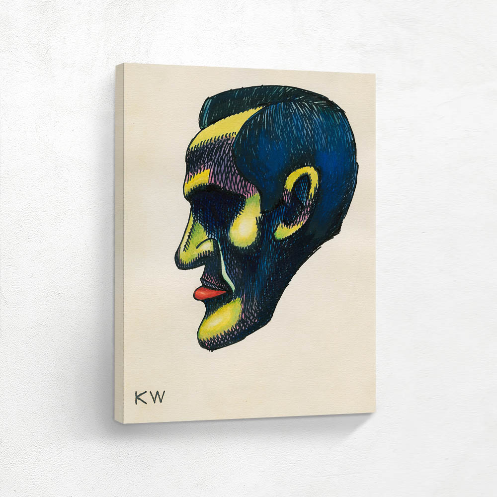 Head study from Profile 10 Sheets Graz IV