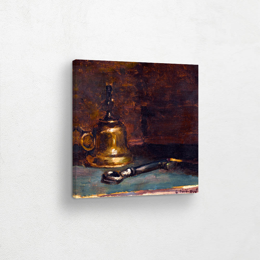 Still life with lamp