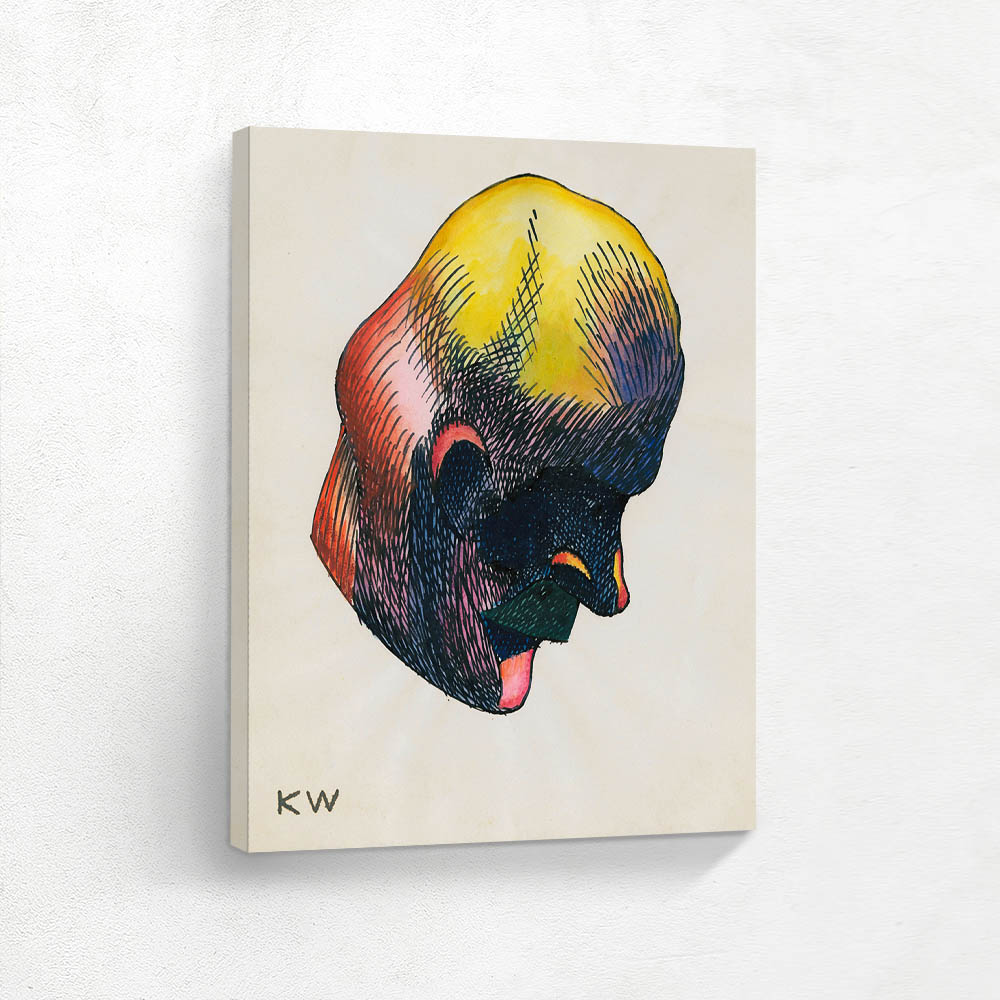 Head study from Profile 10 Sheets Graz Ix