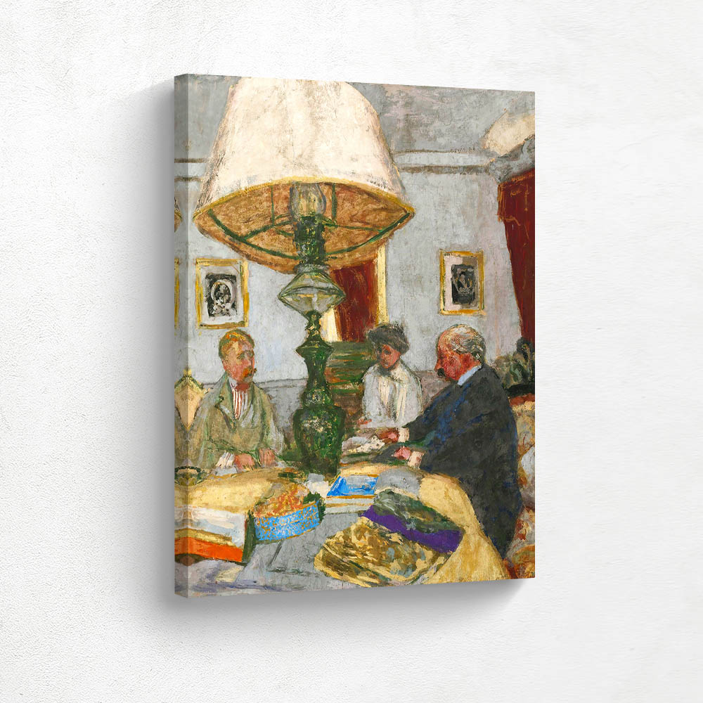 Under the big lamp at Saint Jacut