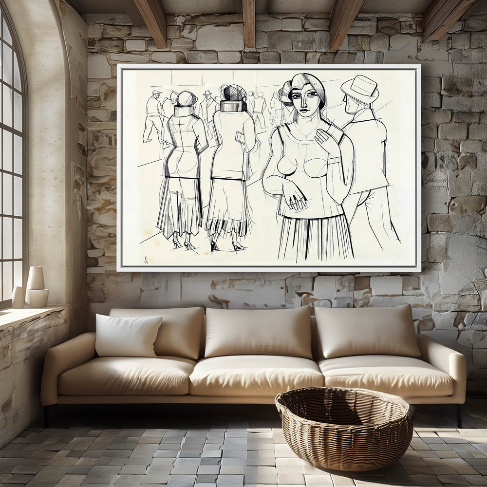 Street with girls - Image 4