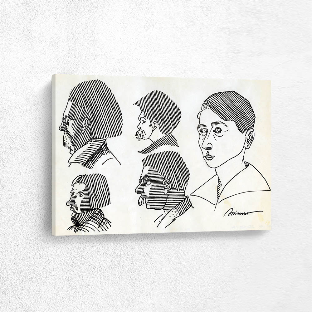 Untitled (5 protraits)
