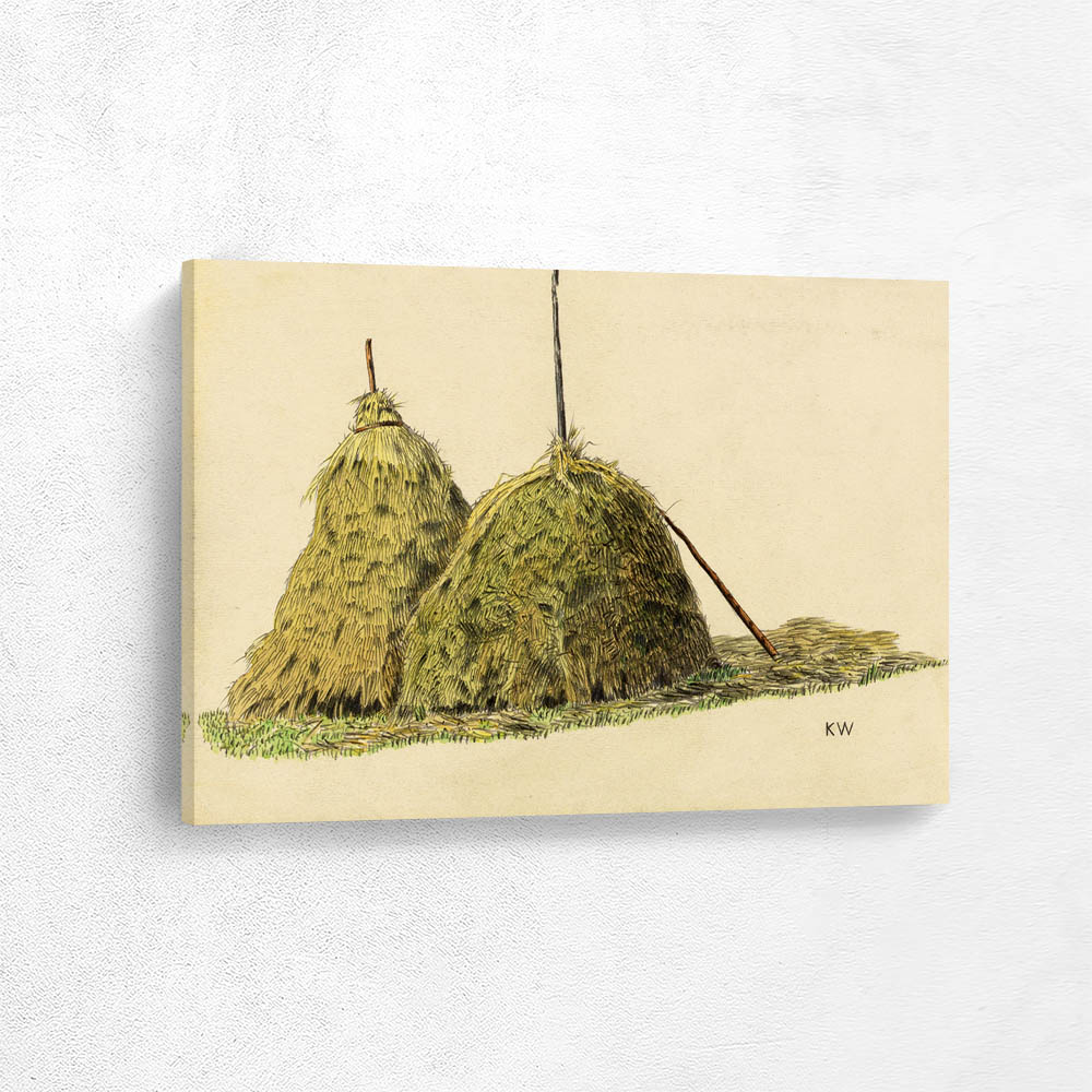 Untitled (Strohbalen)