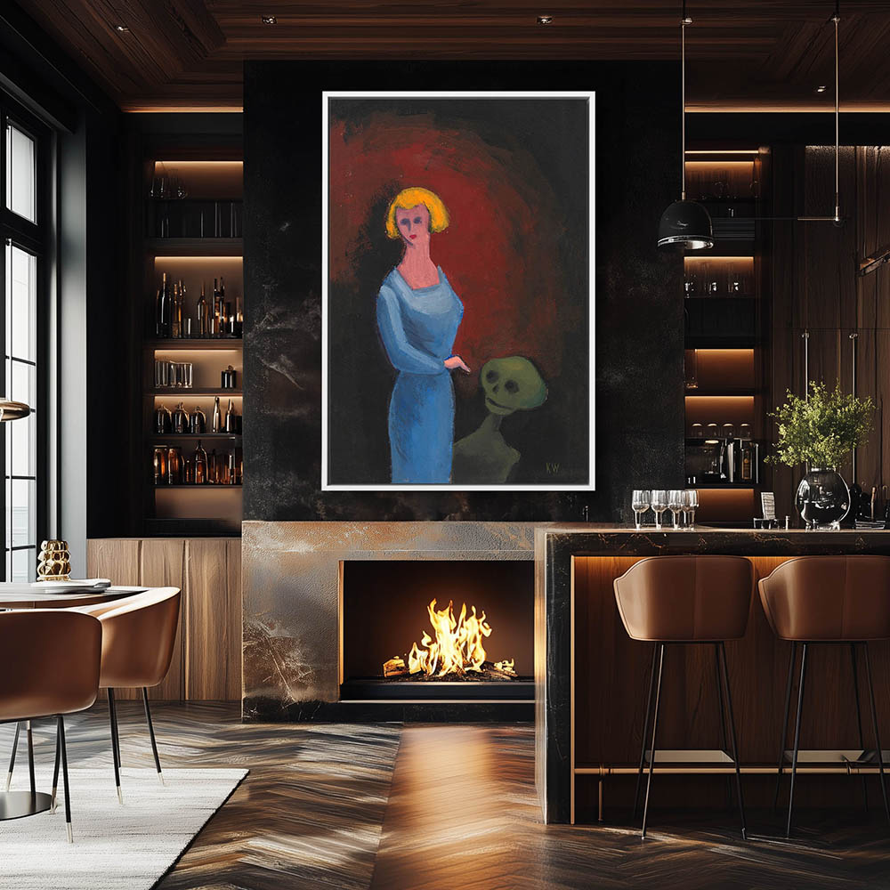 Untitled (woman with death) - Image 4