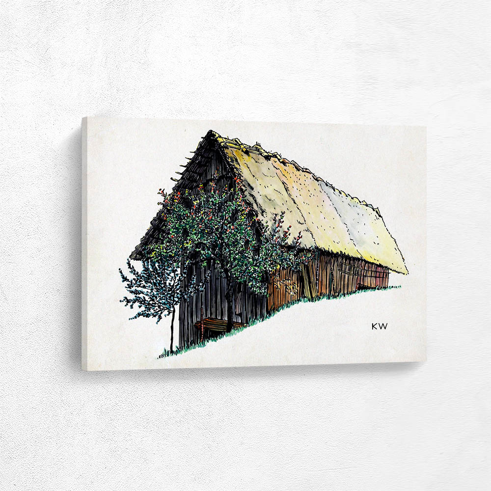 Untitled (wooden barn)