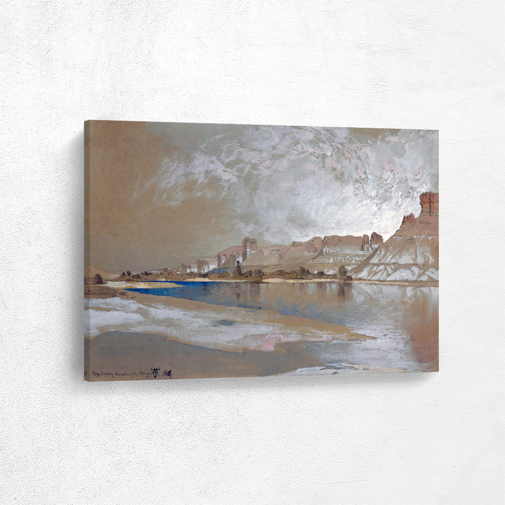 Green River from the Ferry, Wyoming Territory