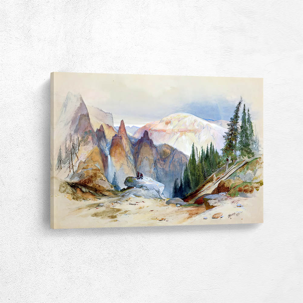 Tower Falls and Sulphur Mountain, Yellowstone