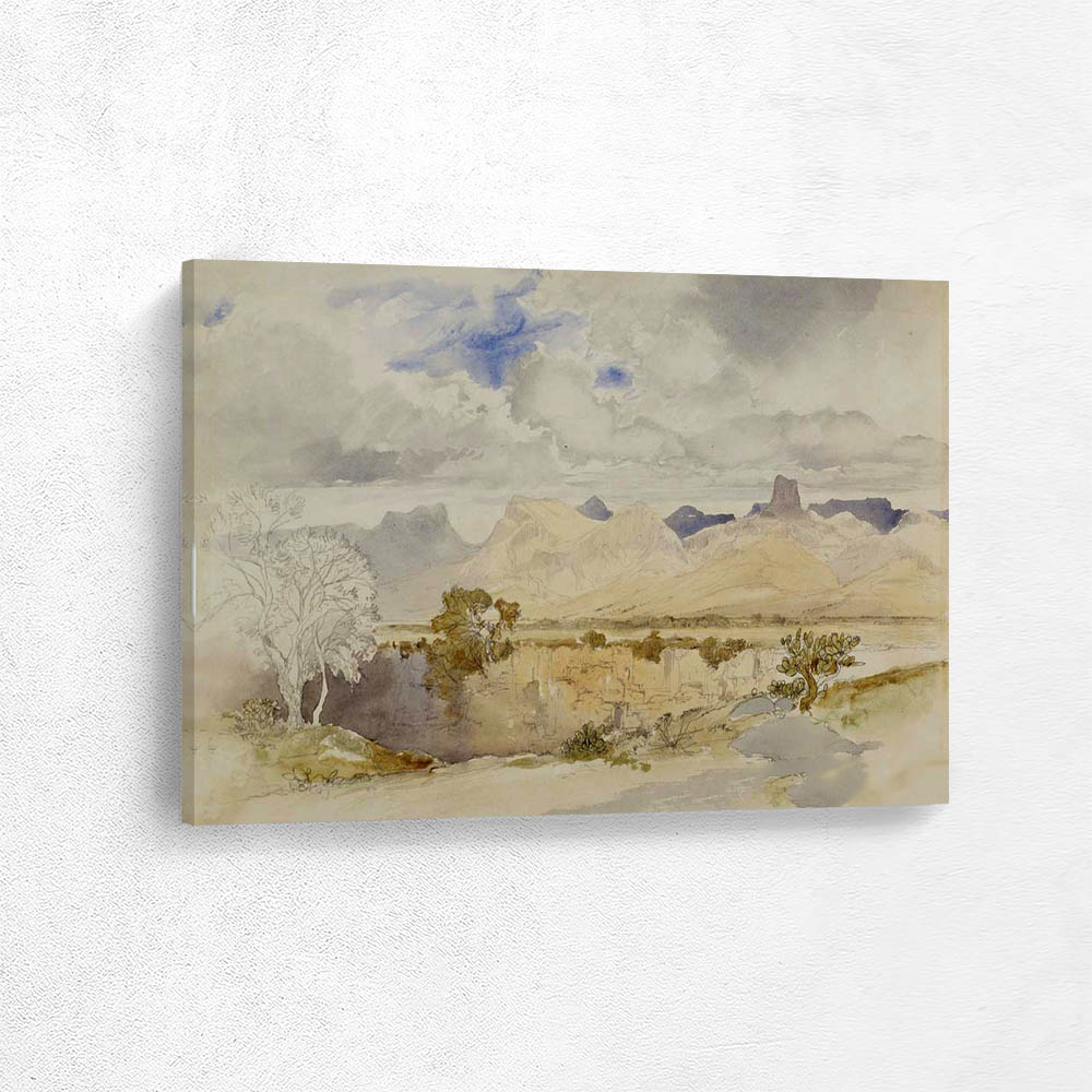 The Mountain Range on the West Side of San Luis Valley above San Francisco