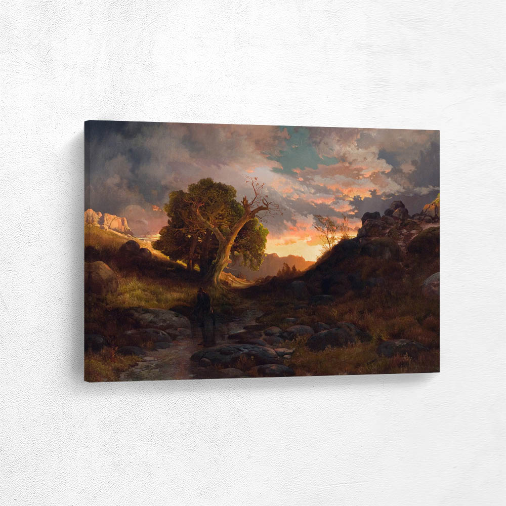 Evening After Rain, Fontainebleau