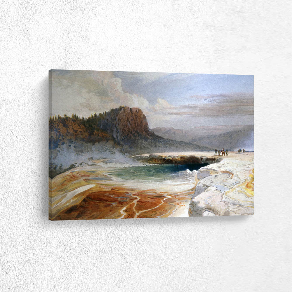 Great Blue Springs, Lower Geyser Basin