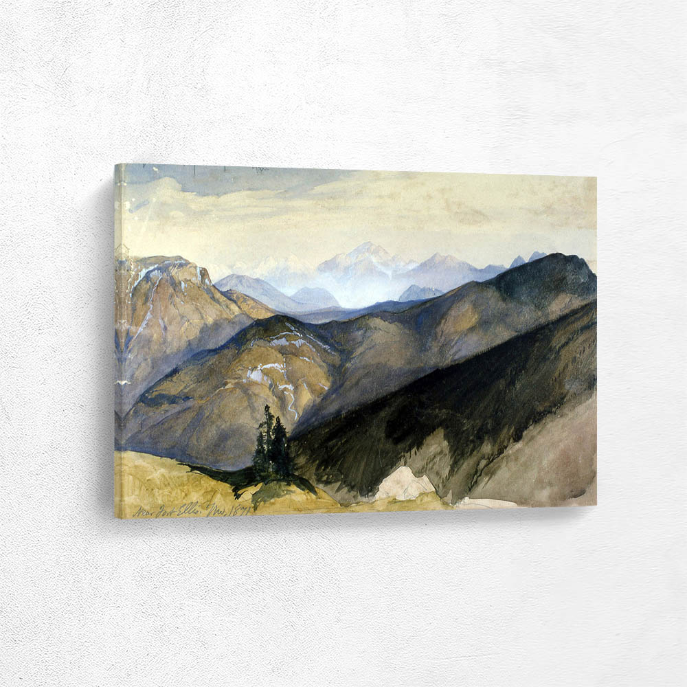 Yellowstone Range from near Fort Ellis