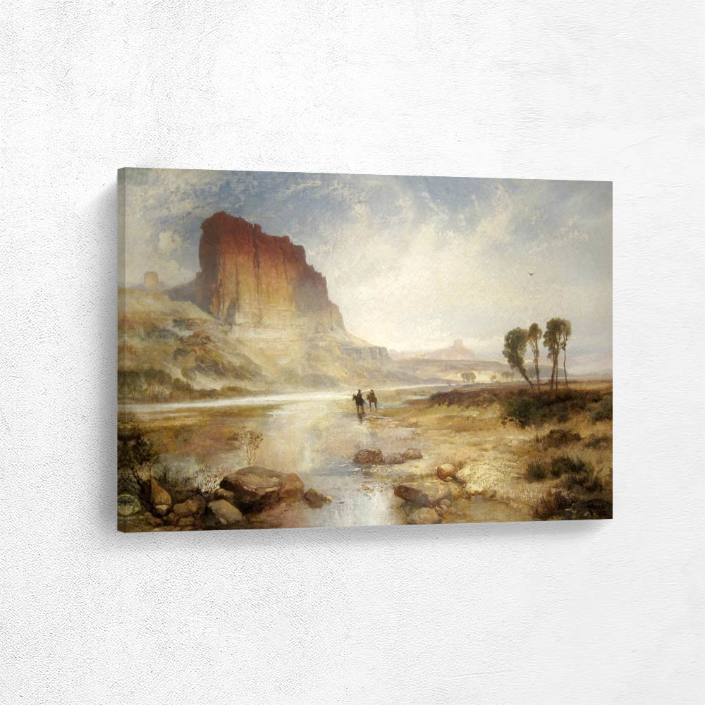 The cliffs of green river