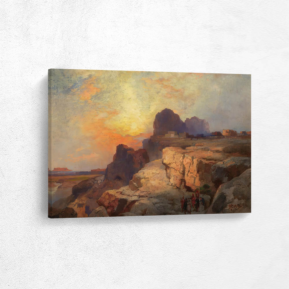 Hopi Village, Arizona; Acoma Pueblo