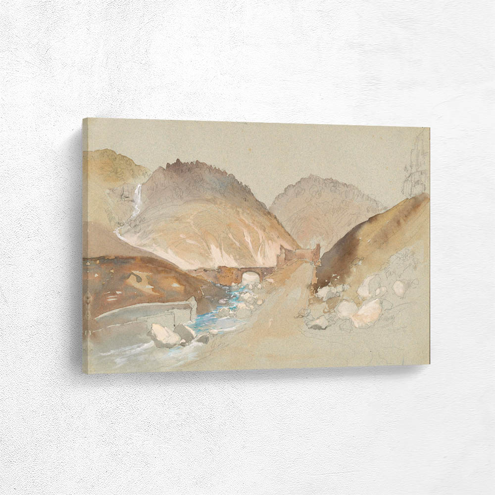 Ravine near the Trojes Mine, Mexico