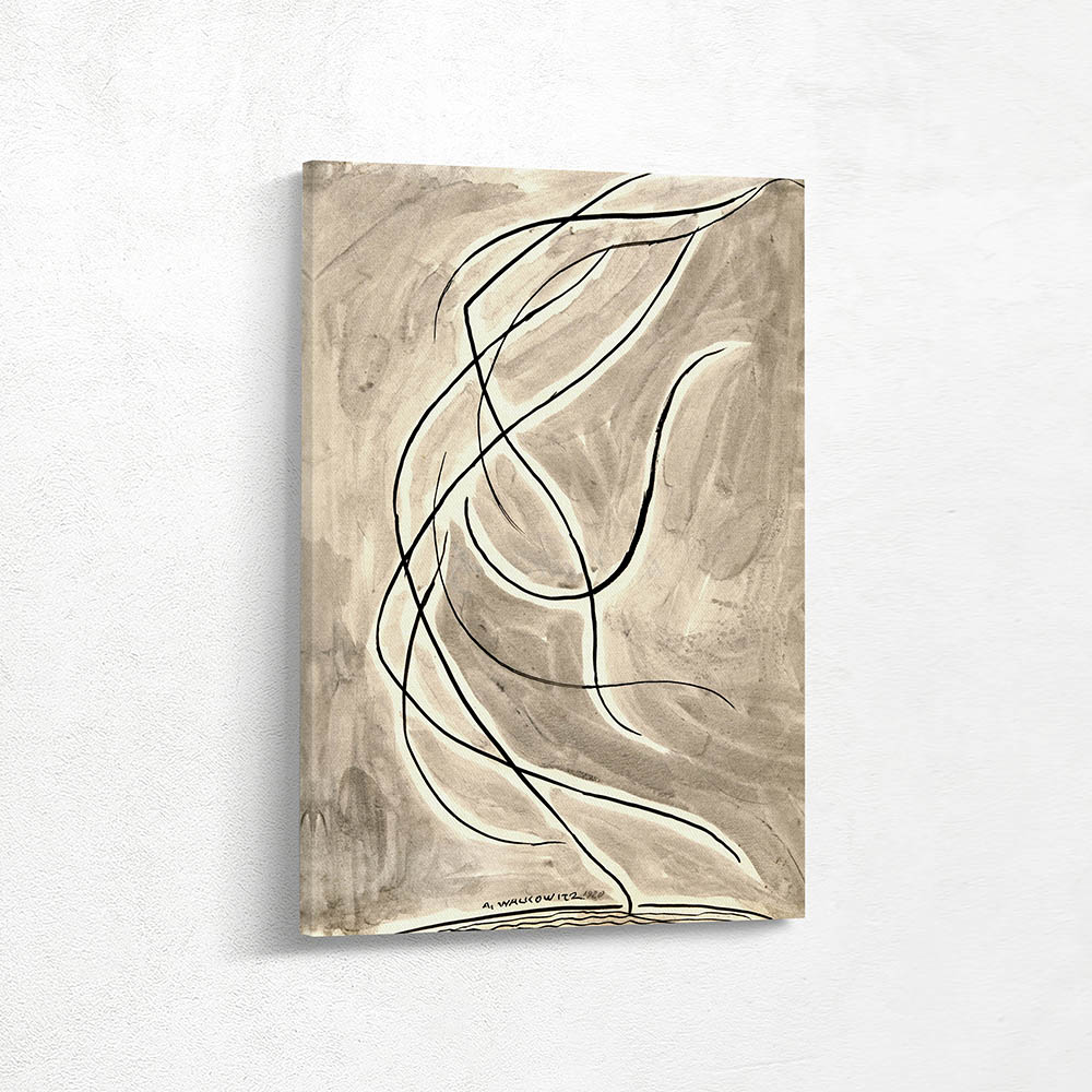 Dance Abstraction; Isadora Duncan. (or ‘Rhythmic Line’)