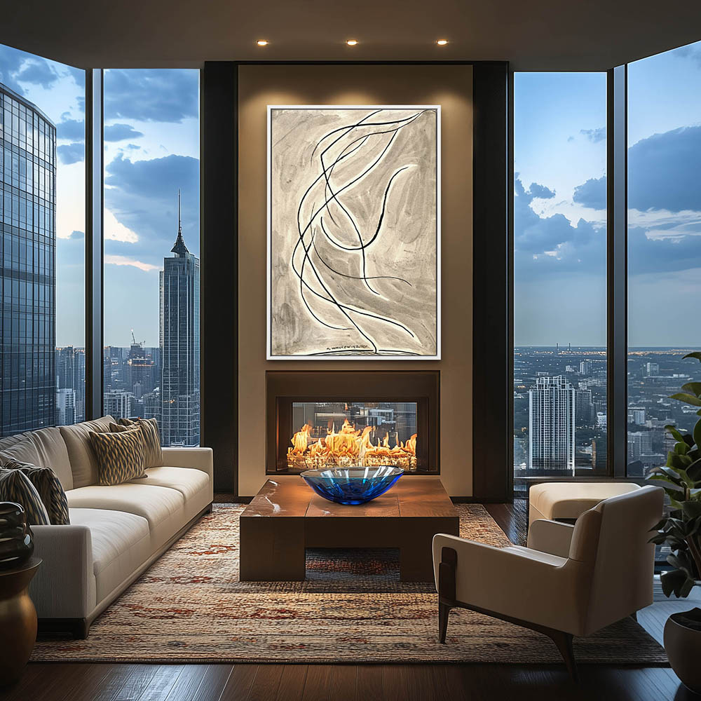 Dance Abstraction; Isadora Duncan. (or ‘Rhythmic Line’) - Image 4