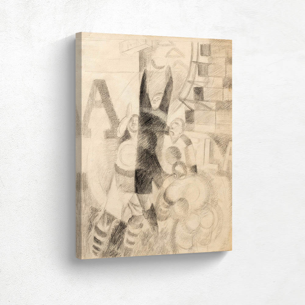 Étude pour l’Équipe de Cardiff