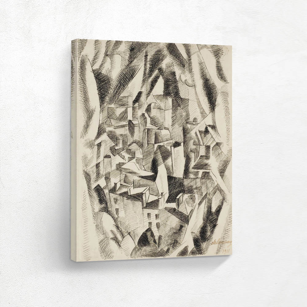 The City of Paris Study for the Eiffel Tower