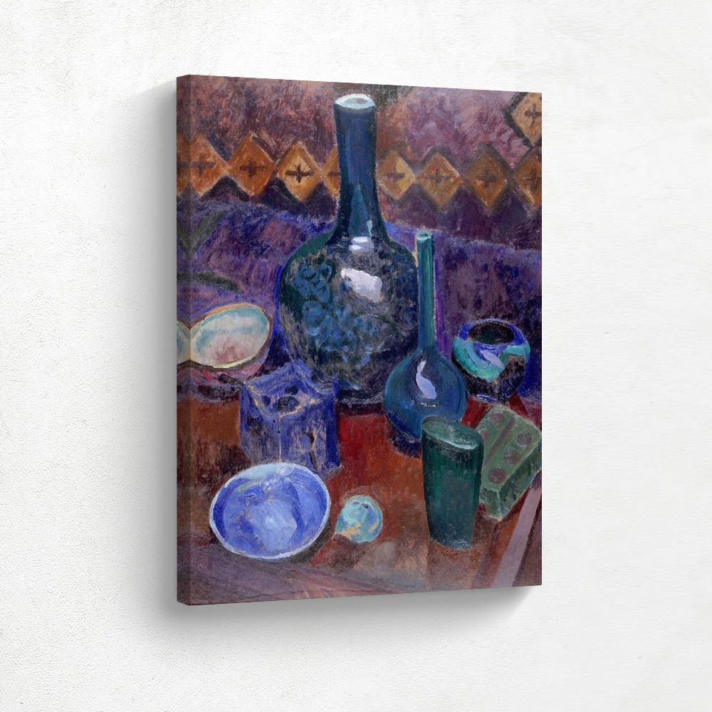 Still life in blue