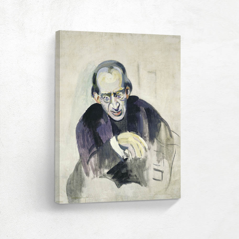 Portrait of Herwarth Walden Verso
