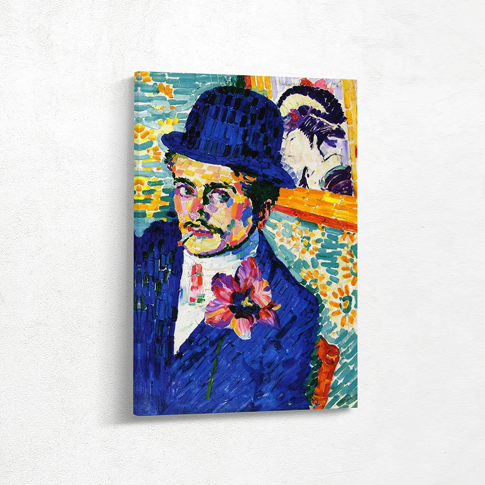 Man with tulips (Portrait of Jean Metzinger)