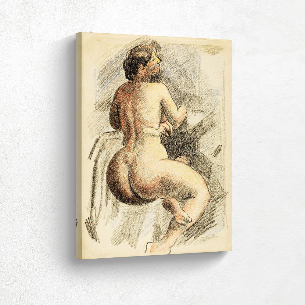 Seated Female Nude