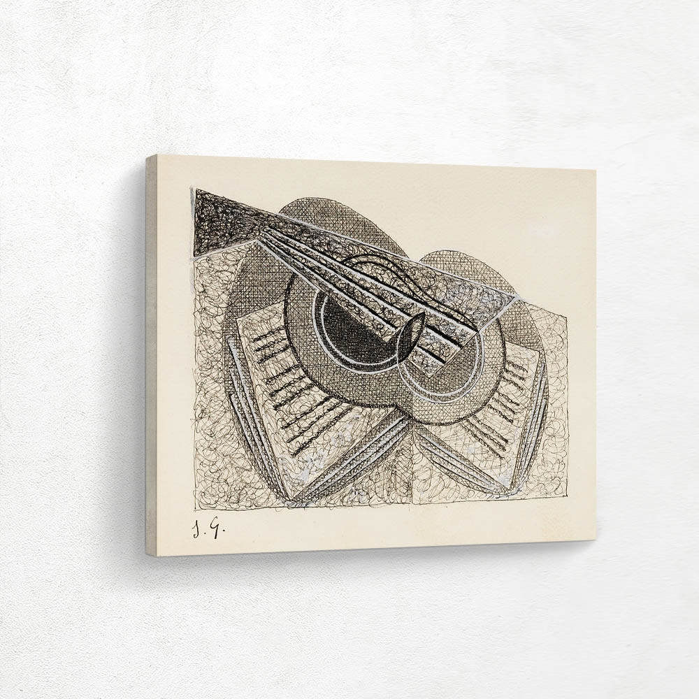 Still Life with Guitar and a Music Book