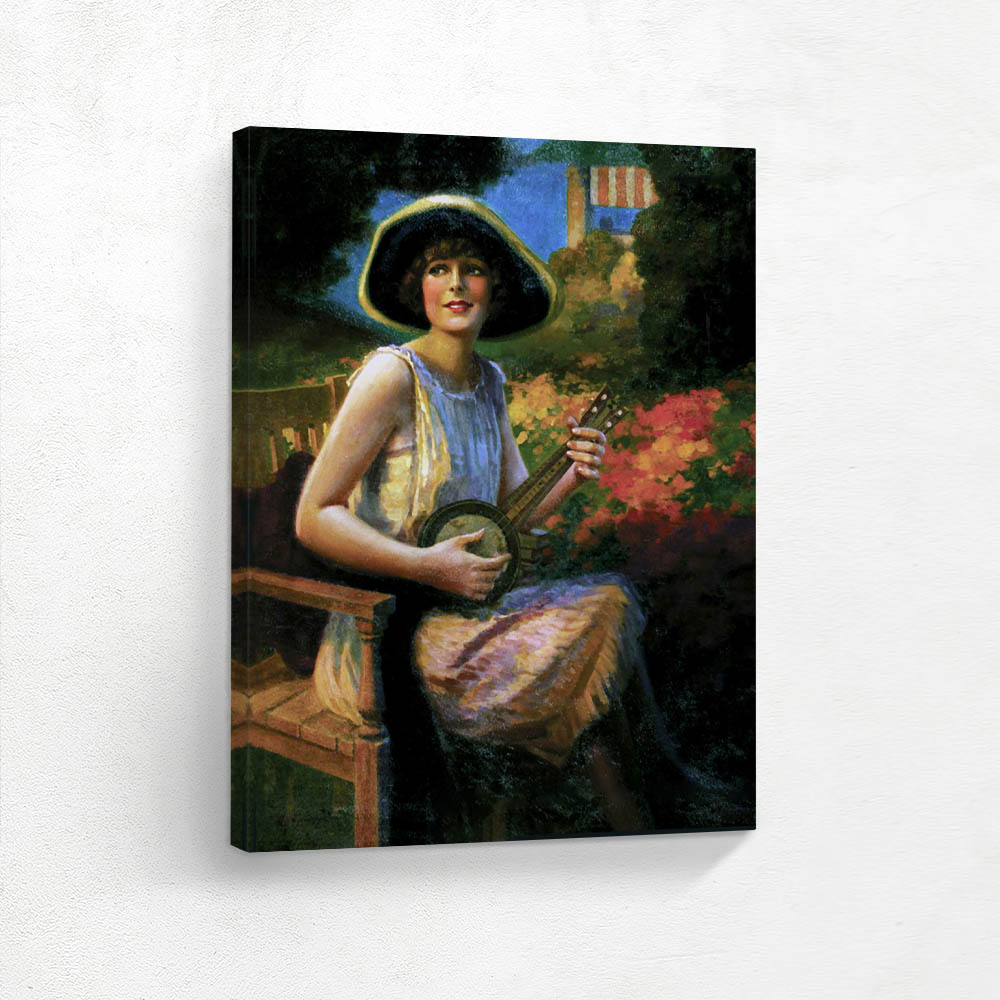 Woman with Instrument