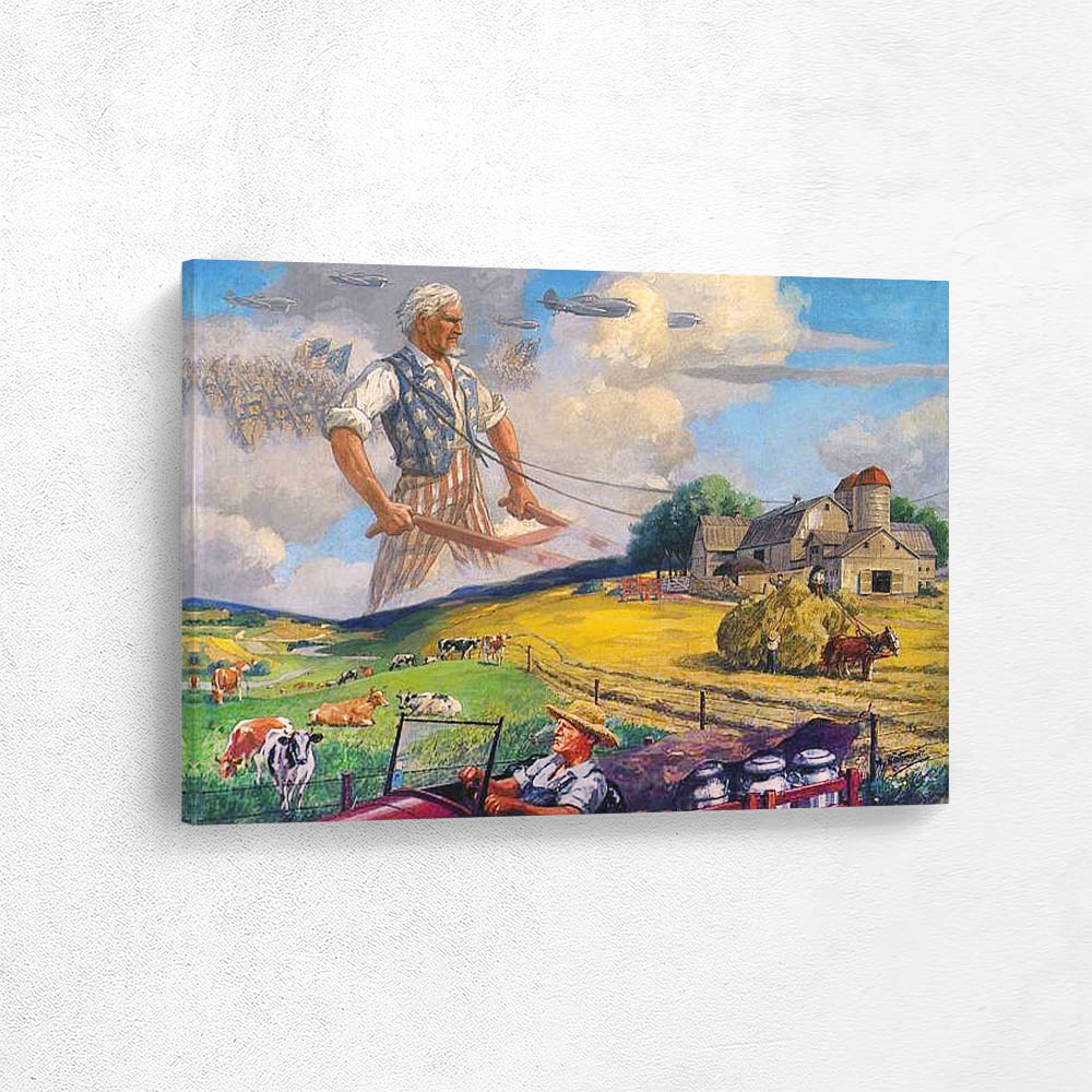 Uncle Sam And The American Farmer