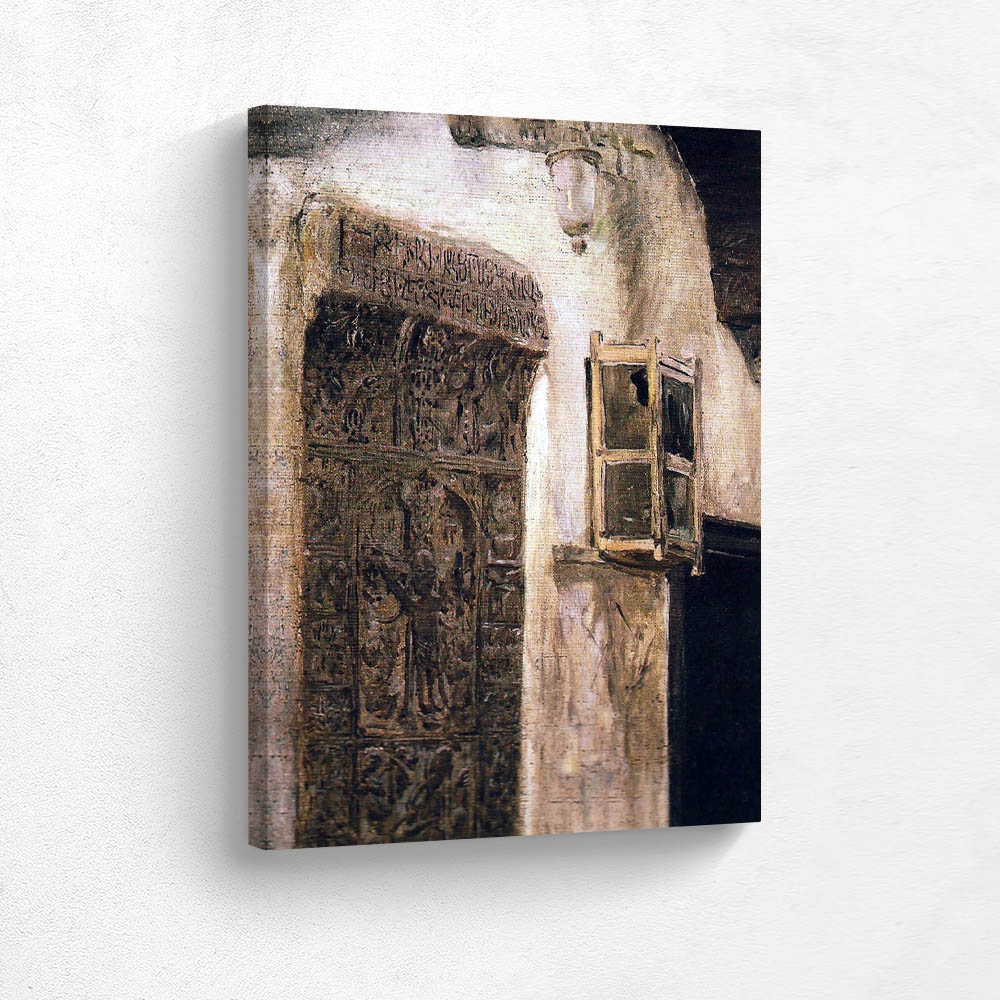 Sketch with a Cross-Stone
