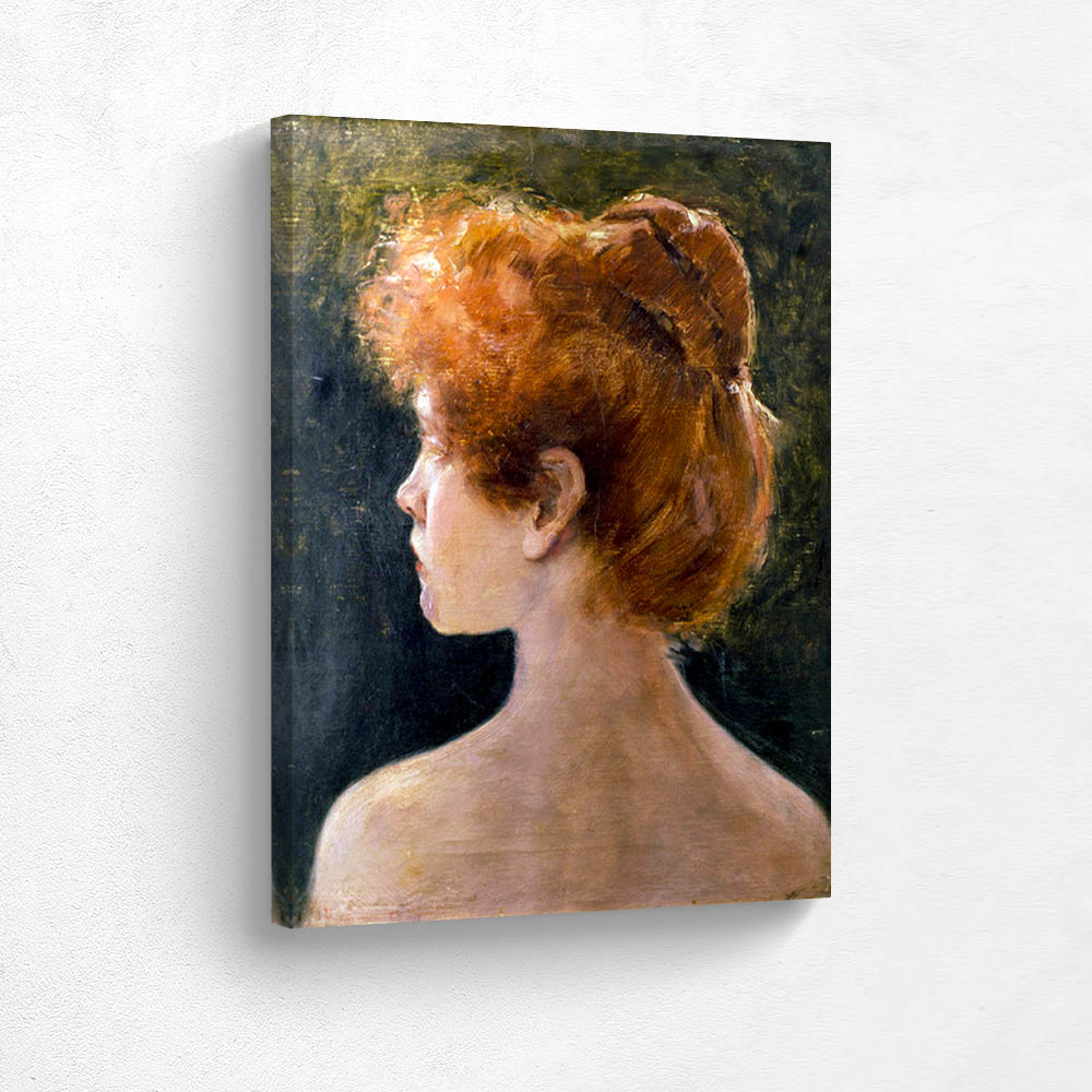 Female figure from Behind Profile