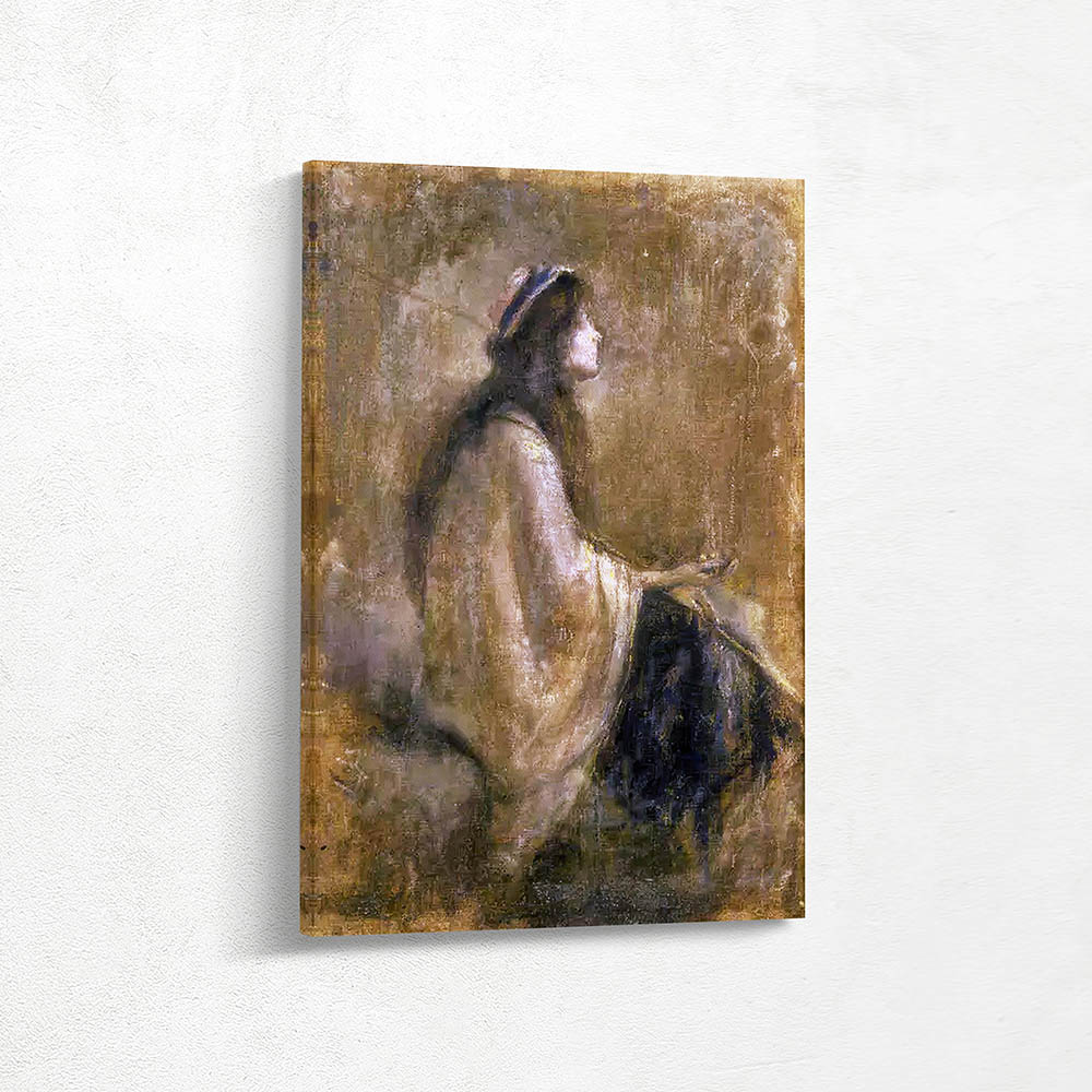 Womans Figure sitting